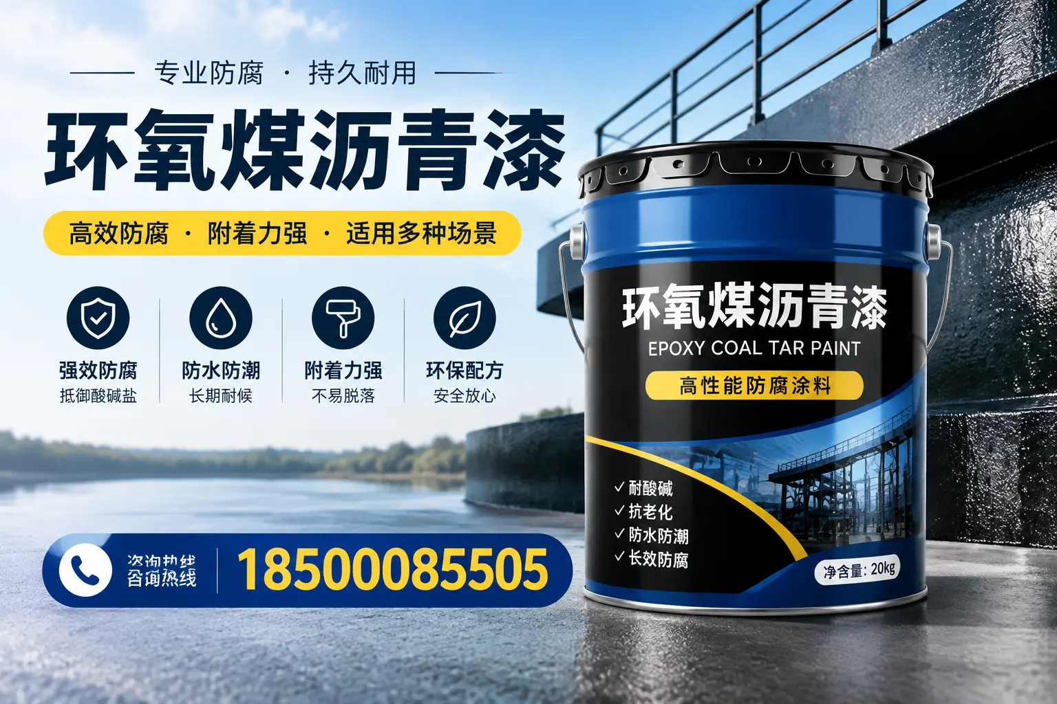 环氧煤沥青漆在不同气候条件下的表现分析，大名适用性